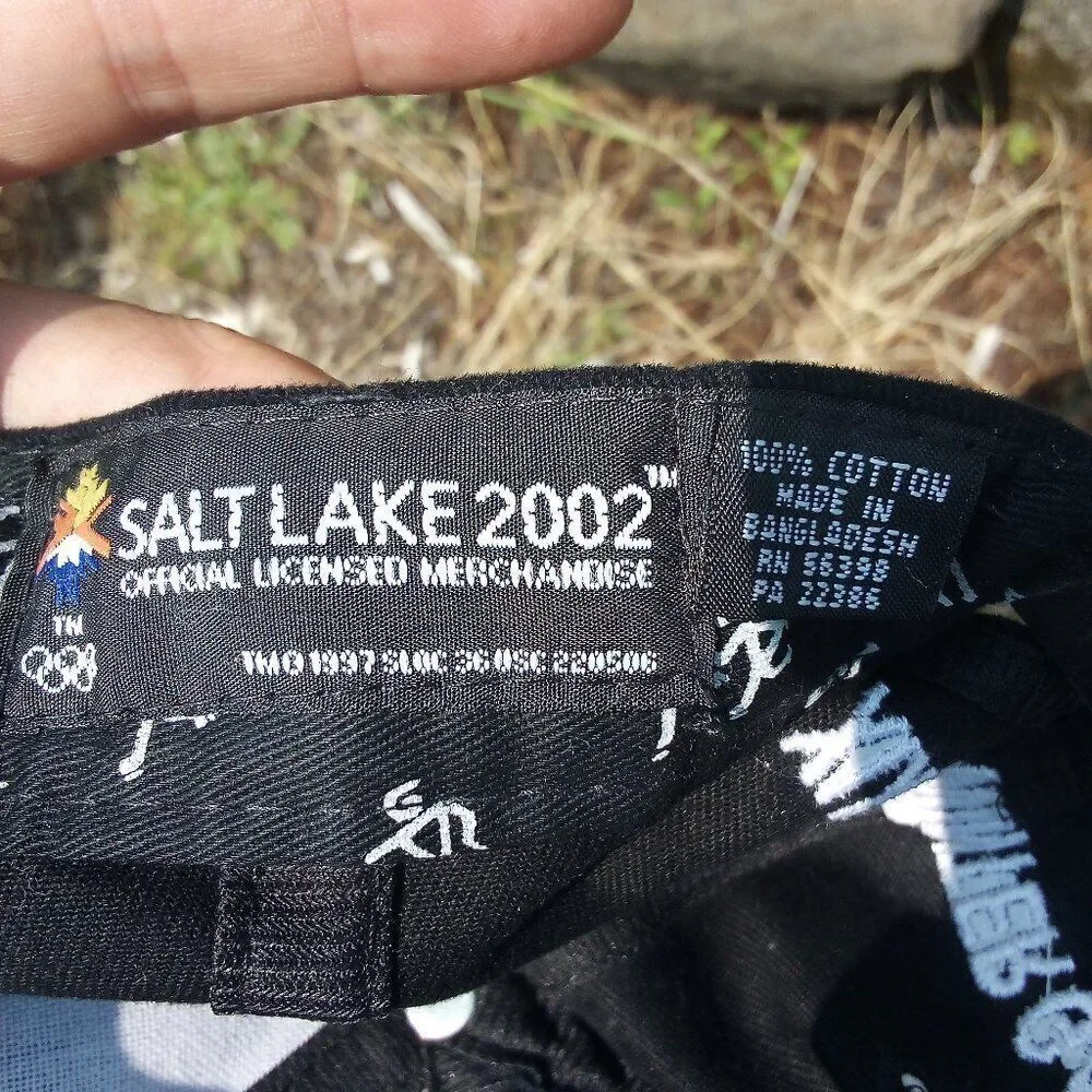 Vintage Winter Olympics Salt Lake City 2002 Snap Back Hat Cap